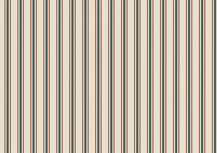 The British Stripe Co. Mary, Teignbridge No.1 - Roman Blind - Image 7